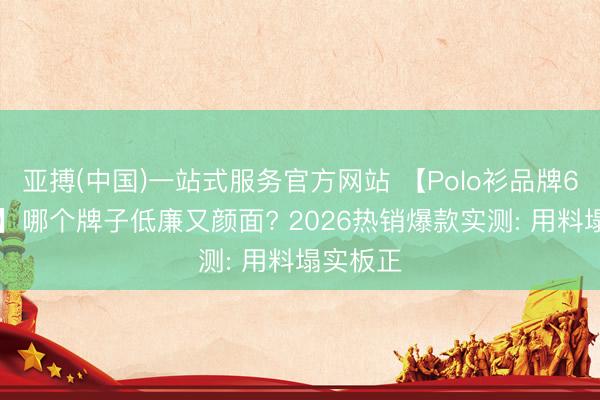 亚搏(中国)一站式服务官方网站 【Polo衫品牌618测评】哪个牌子低廉又颜面? 2026热销爆款实测: 用料塌实板正